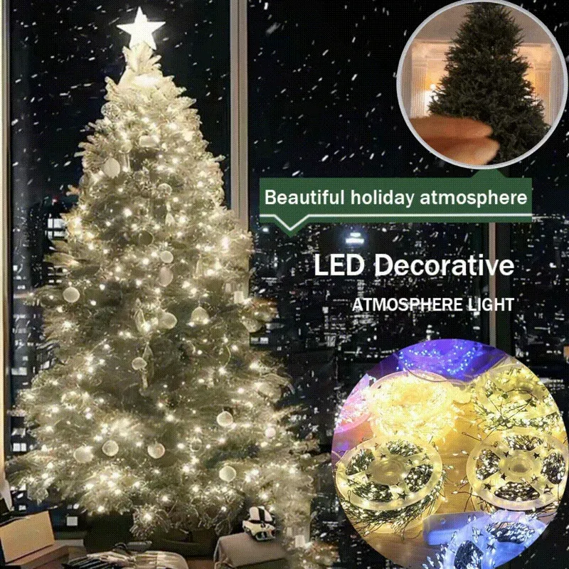 🔥Last 75pcs🎉-🎁LED Copper Wire Firecracker Light String