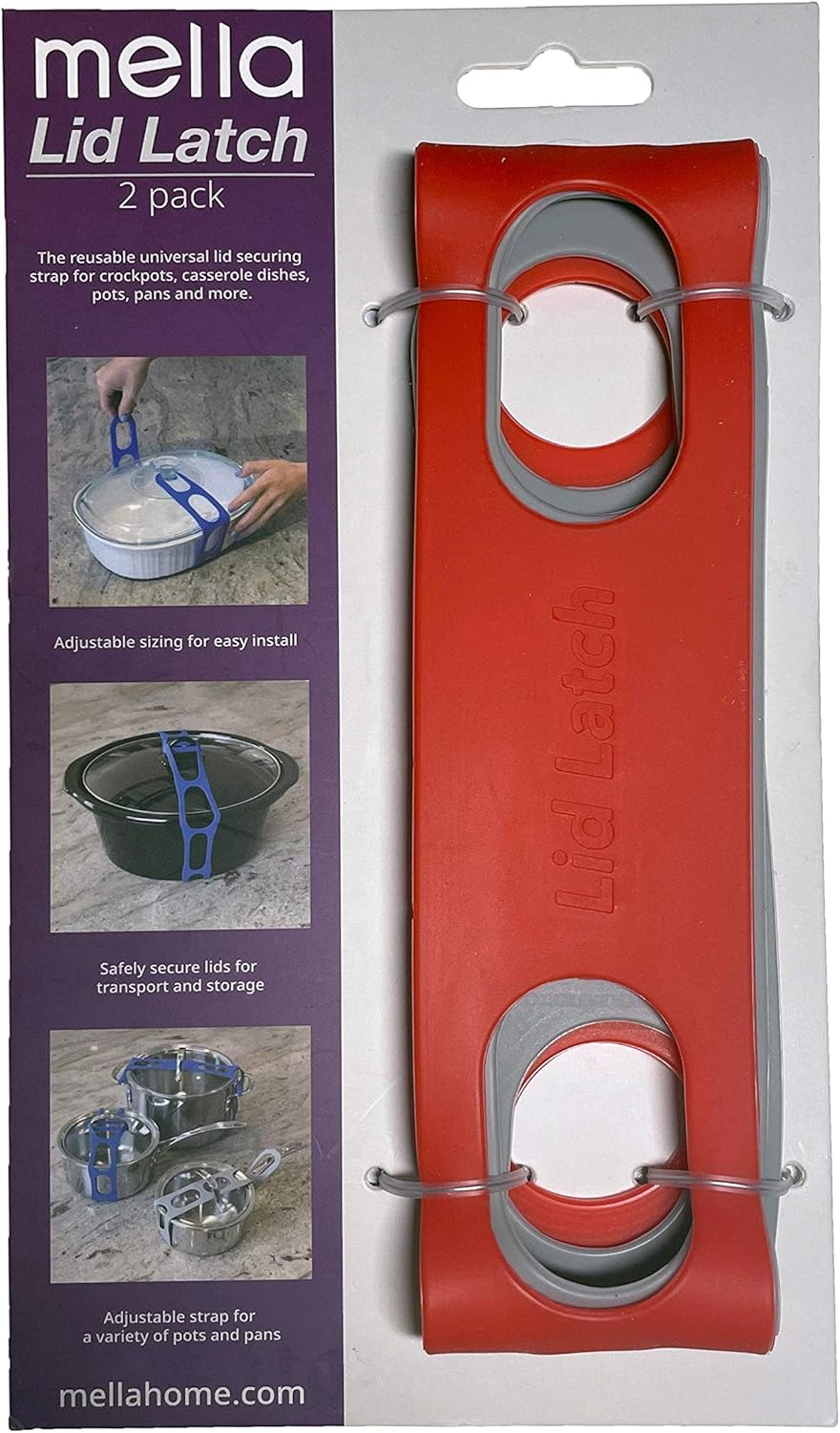 🔥Christmas Gift 50% OFF - Reusable Universal Lid Securing Strap