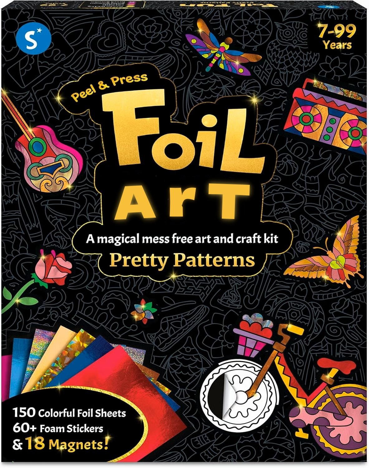 ✨Hot Summer Sales🔥Foil Fun - Art & Craft Activity | No Mess Art Kit