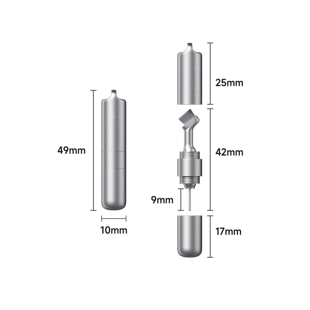 🎄Flash Sale 50% OFF 🔥SIM Card Tray Removal Tool with Cleaning Brush, 2 in 1 EDC Portable Keychain