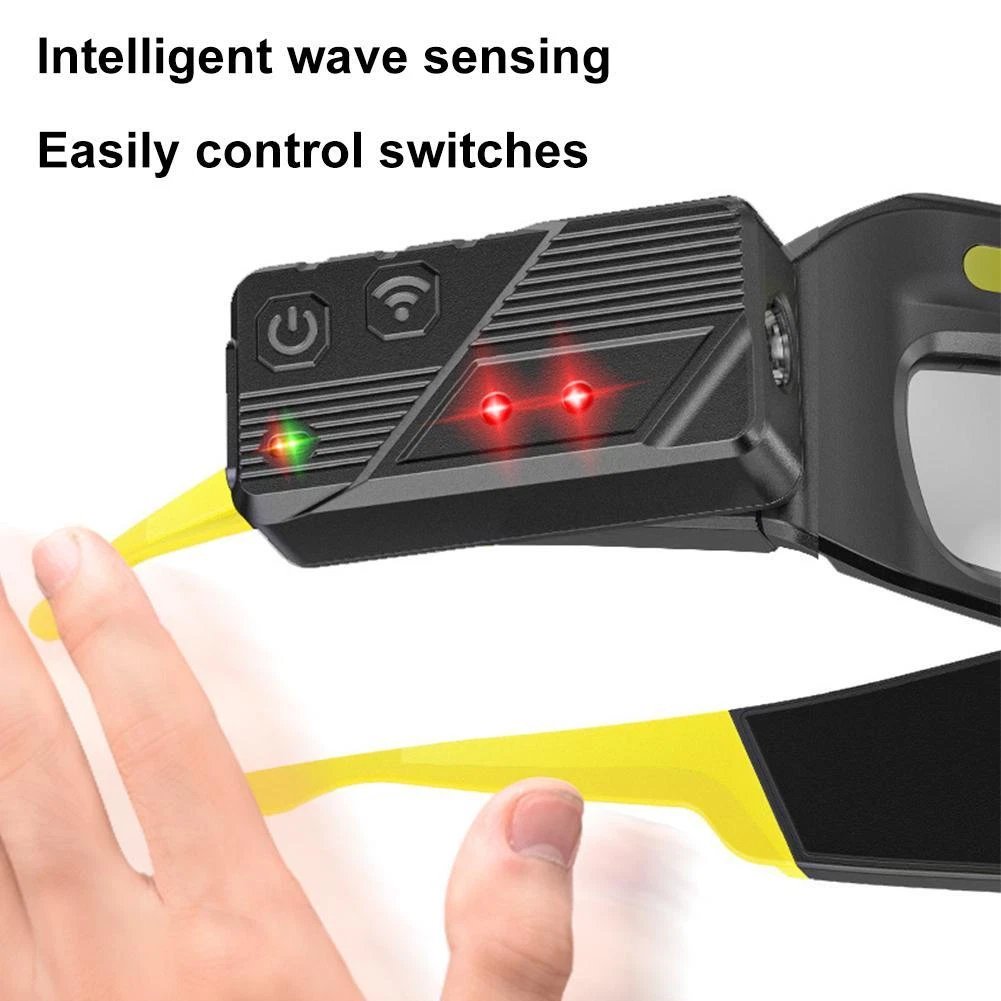 🔥Limited-time discount of 59%🔥🕶️Rechargeable LED sports-sensing glasses light🕶️