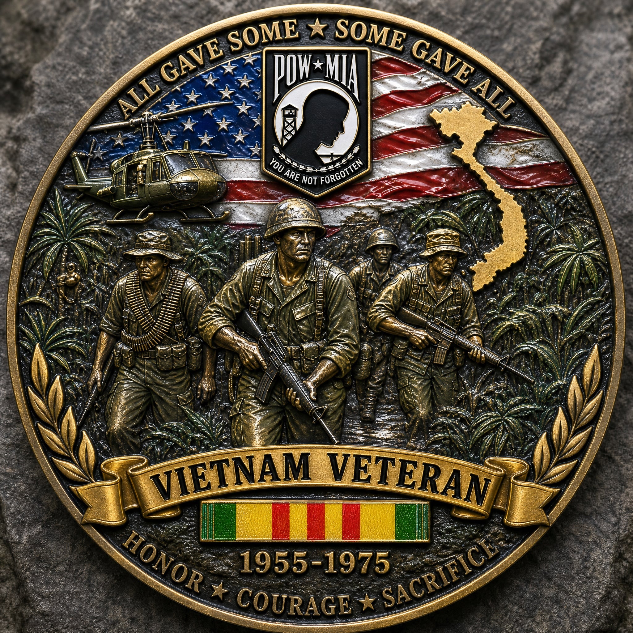 FLASH SALE: 70% OFF- 🎖️Vietnam Veteran Tribute Commemorative Coin -(1955–1975)