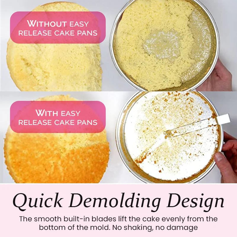 🔥LAST DAY 59% OFF -PerfectRelease Cake Pan