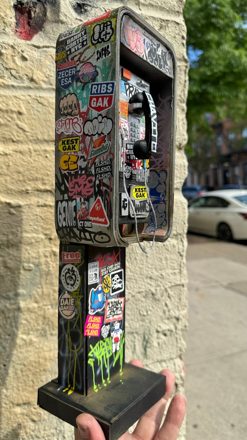 🔥Last Day 55% OFF - Miniature American Payphone in 1:12 Scale