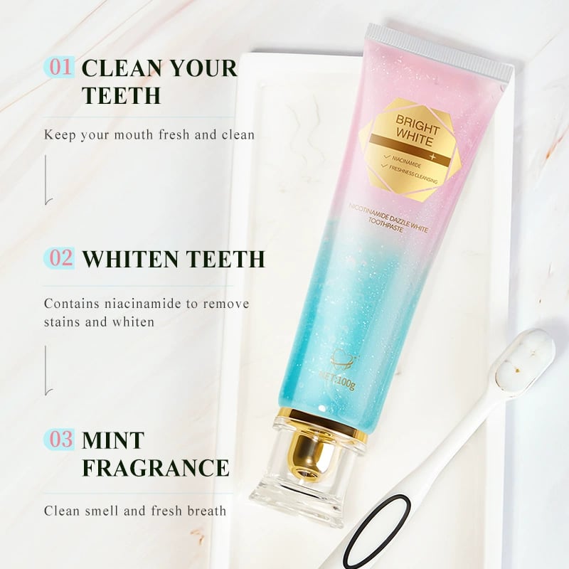 🦷 Niacinamide Whitening Toothpaste - For Healthier, Whiter Teeth!✨