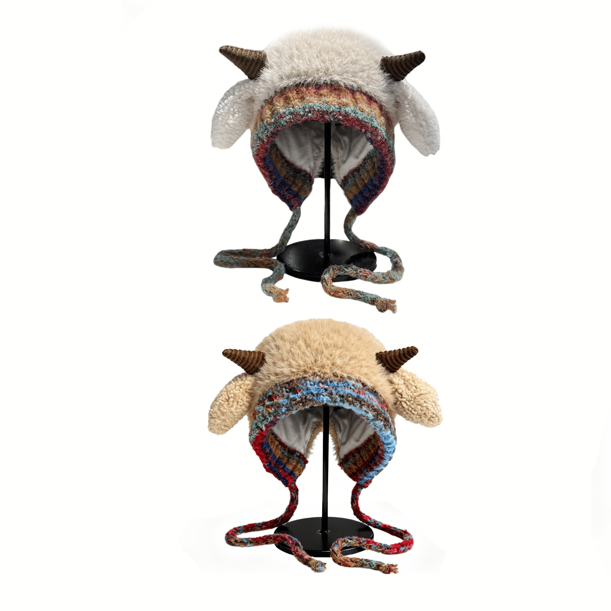 🦌🐏Christmas Sale 70% Off -Original Festive Christmas 2-in-1 Animal Hats