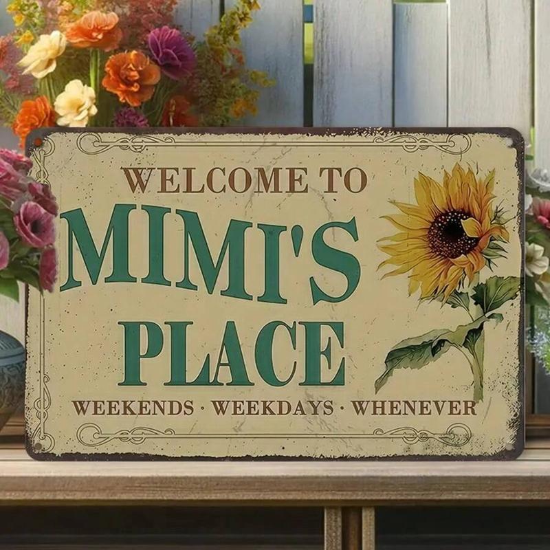 🔥Last Day 49% OFF - 🏠❤️Vintage Sign | Welcome Home Vintage Wooden Plaque