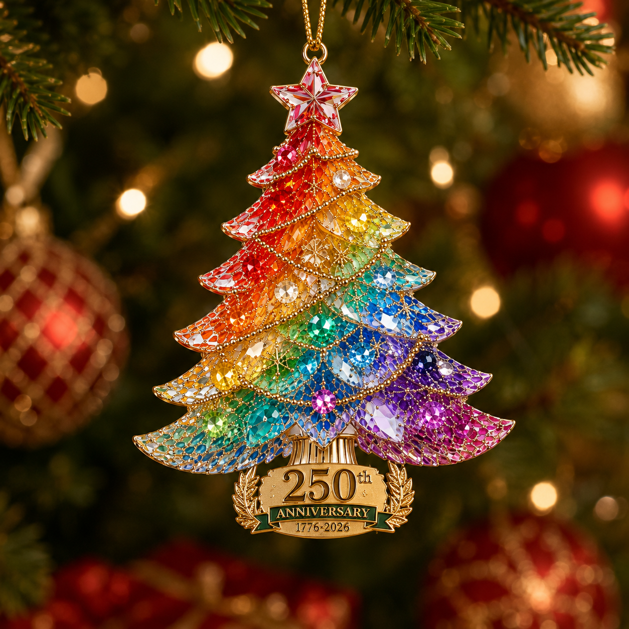 🔥Last 30pcs✨⏰ Limited anniversary edition✨70% OFF!🔥250th Anniversary Crystal Christmas Tree