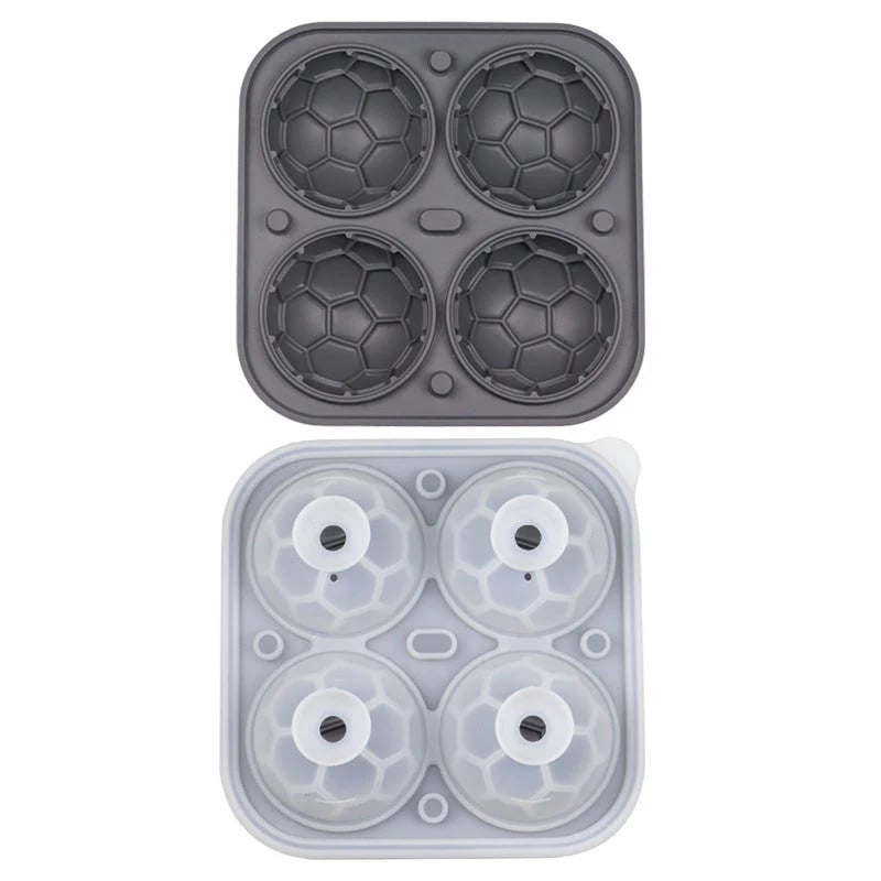 🎁Last Day 59% OFF-⚽Football Shape Silicone Ice Ball Mold🧊
