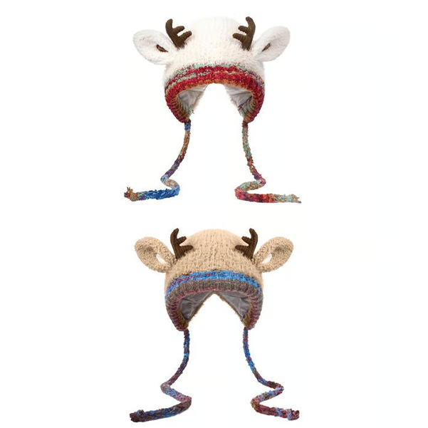 🦌🐏Christmas Sale 70% Off -Original Festive Christmas 2-in-1 Animal Hats