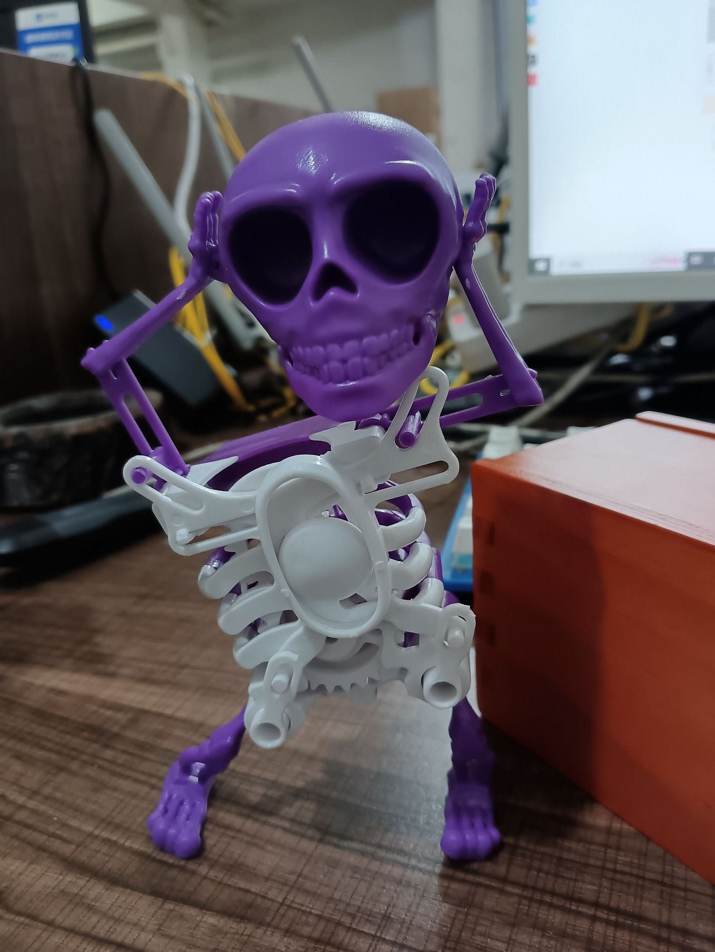 🎃Last Day 70% OFF🔥Dancing and Swinging 3D Skull Toy🎉