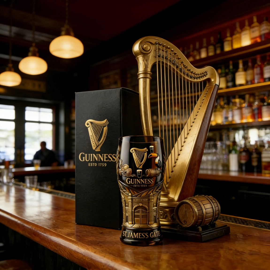 🔥Limited Edition🎁-🍻 The Guinness 1759 Heritage Pint Glass - Toucan Edition