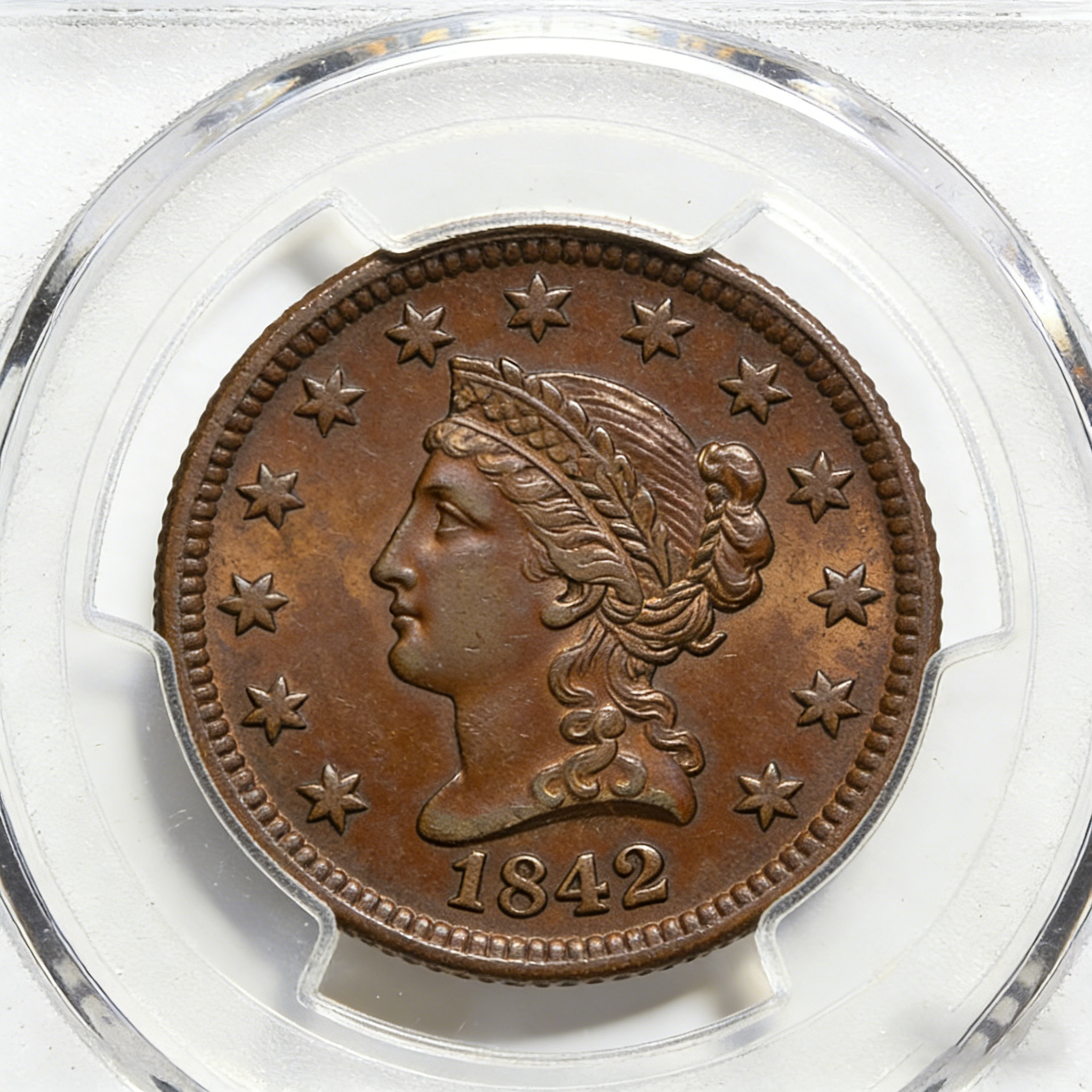 🏆Flash Sale 50% OFF 🔥 Own History: 1842 U.S. Large Cent Collector’s Coin 🇺🇸