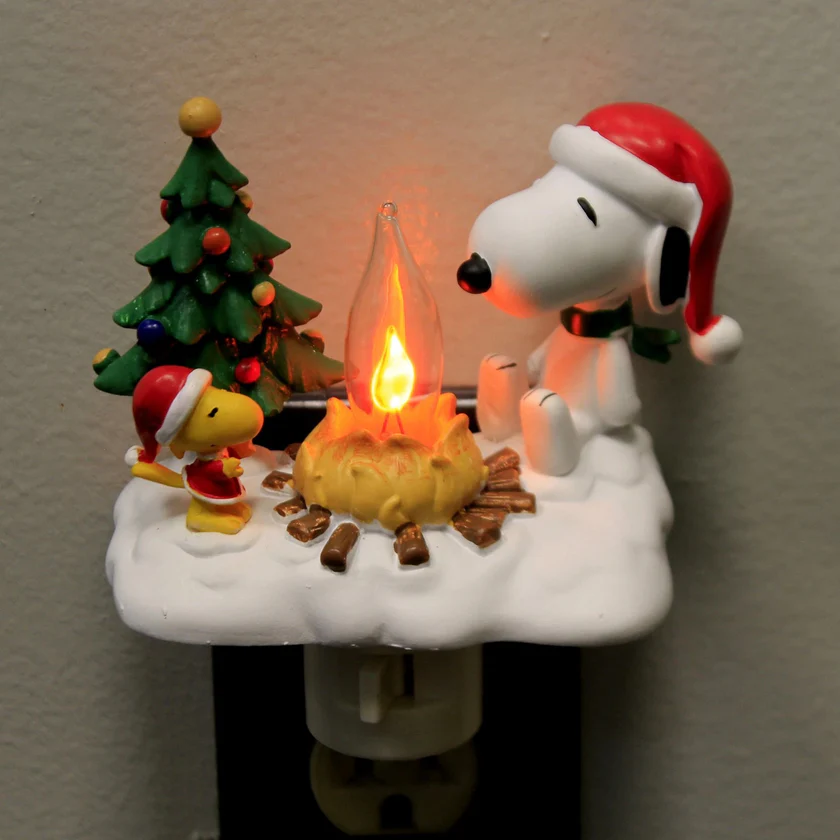 🔥Christmas Hot Sale 70% OFF - 🎄Peanuts Christmas Campfire Night-Light