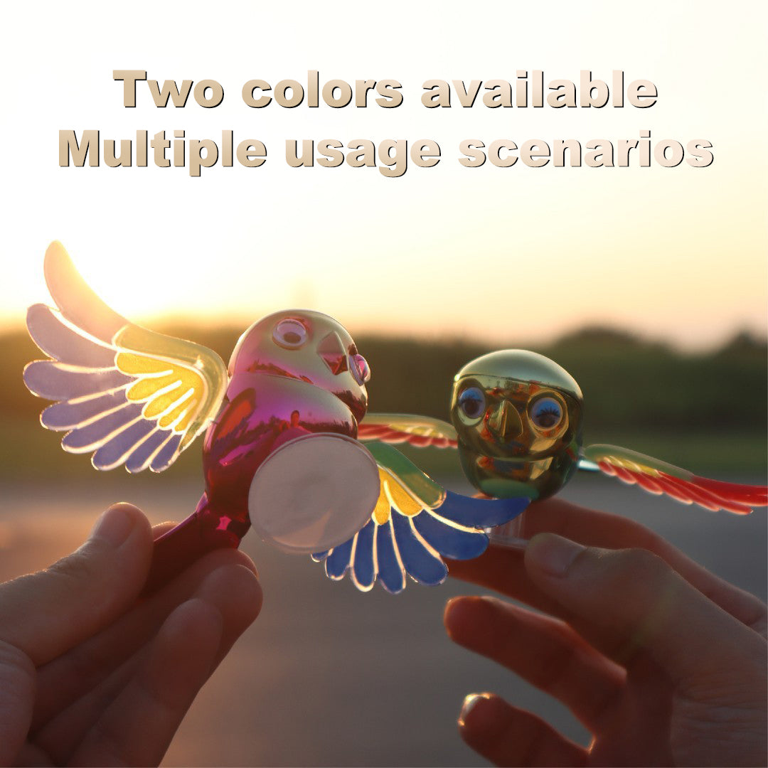 🌟Wind-Activated Flying Bird Car Ornament — Spins at 30 km/h · Super-Stable, All-Weather