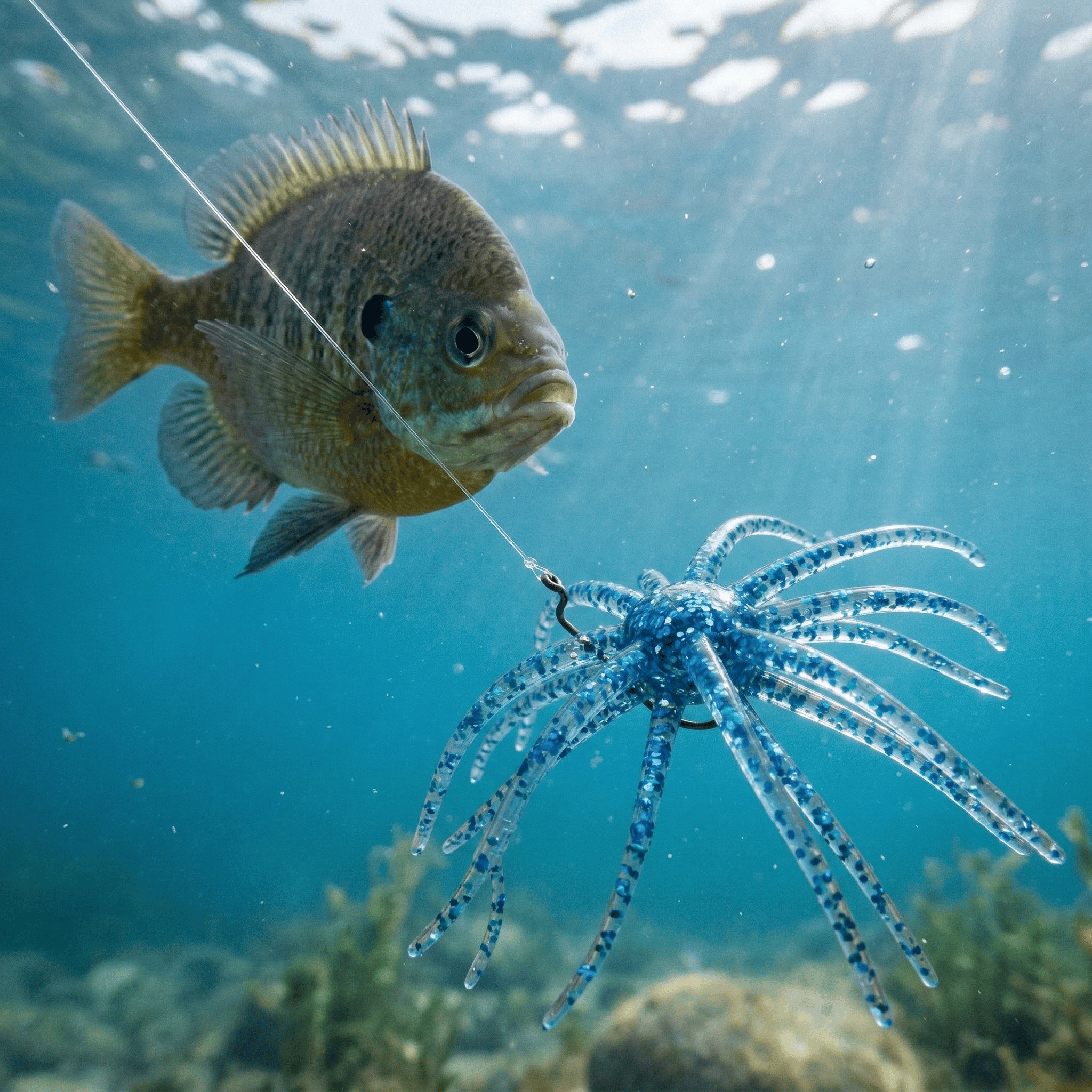 🔥Last Day 55% OFF-Tentacle Soft Fishing Lure – Finesse Bass Bait