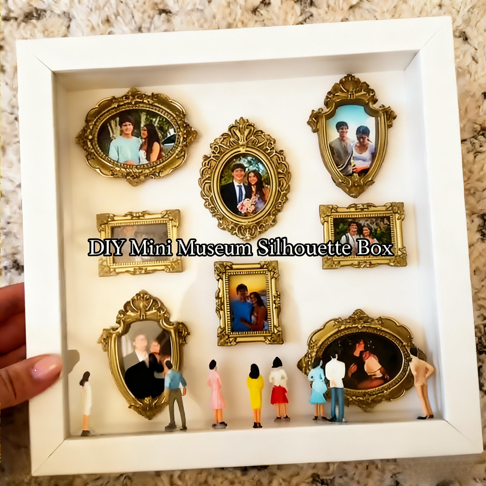 🔥Limited-time discount of 59%✨DIY Mini Museum Silhouette Box – Celebrate Your Unique Memories in Style 💖