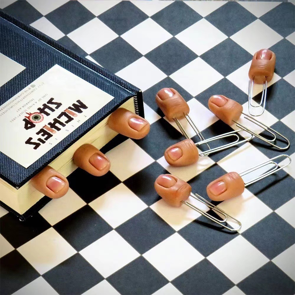 đ„LAST DAY 55% OFFâ€Realistic Finger Bookmark