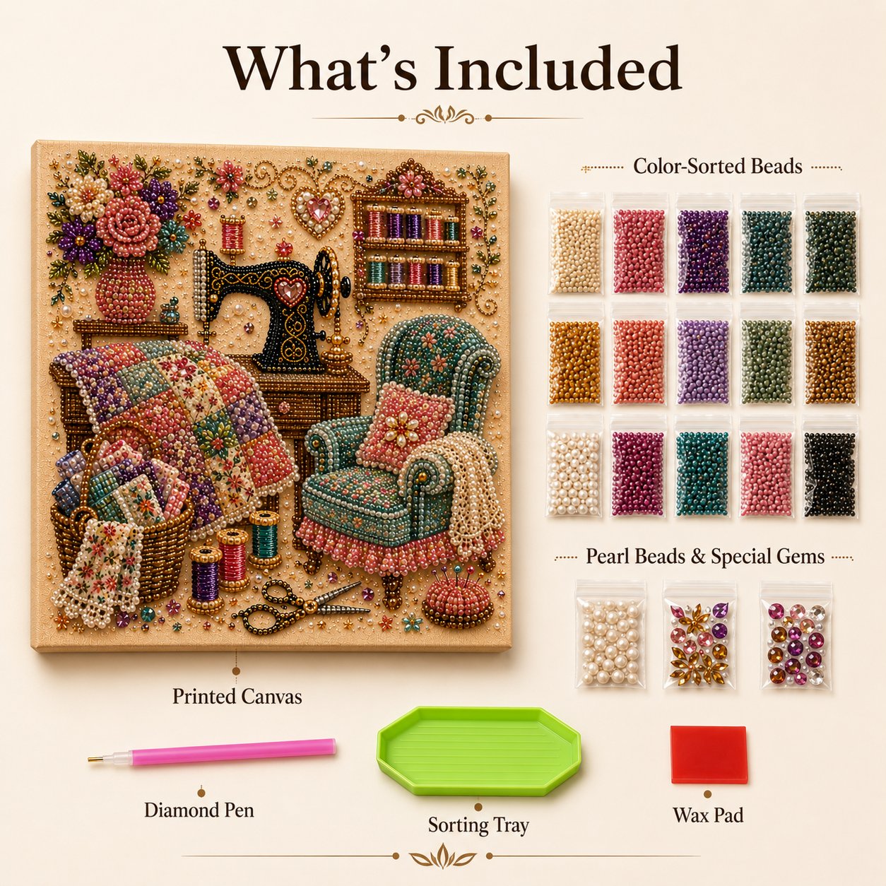 ⏳Hot Sale 70% OFF 💖✨ Cozy Hobby Rooms 3D Diamond Painting Kit