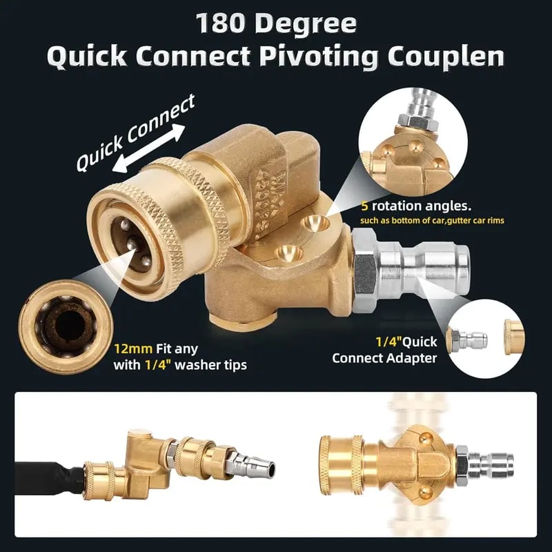 ✨Last Day 55% OFF - 24" Portable Radiator Cleaning Wand, 4500 PSl Radiator Flush and Cleaner Tool, QuickCleaning,