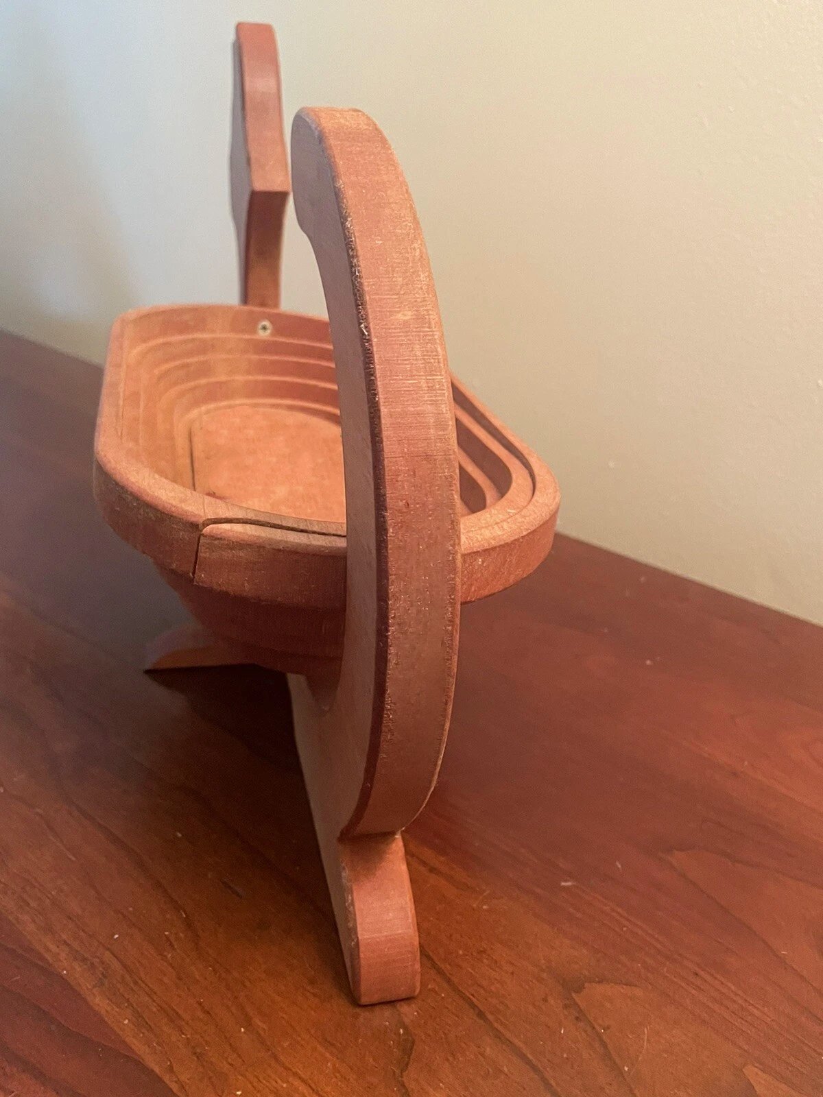 🔥HOT SALE 55% OFF-✨🐱Wooden CAT Expandable Collapsible Accordion Pedestal Folding Basket Bowl