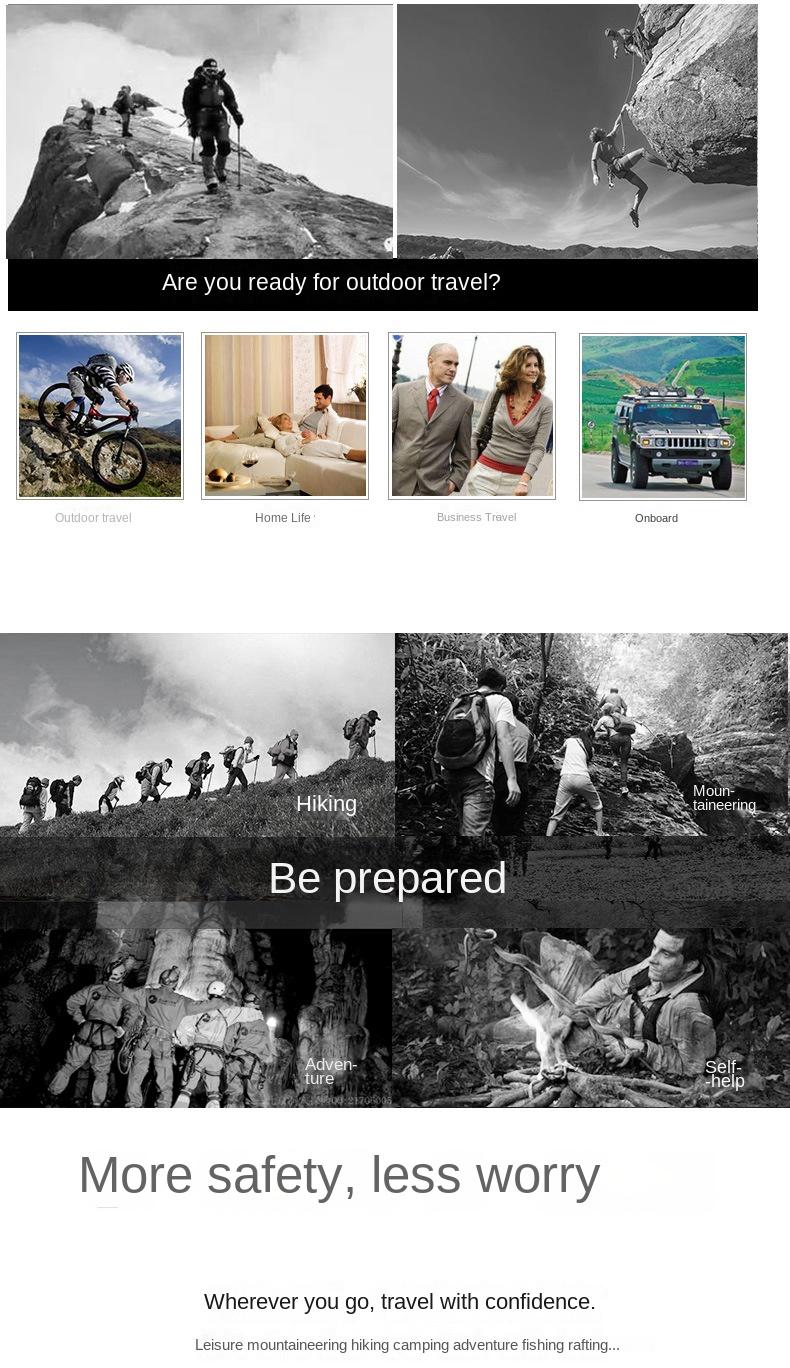 🎁TikTok Last Day Sale - 70% OFF🔥Multifunctional 5 in 1 Multifunctional Outdoor Parachute Rope