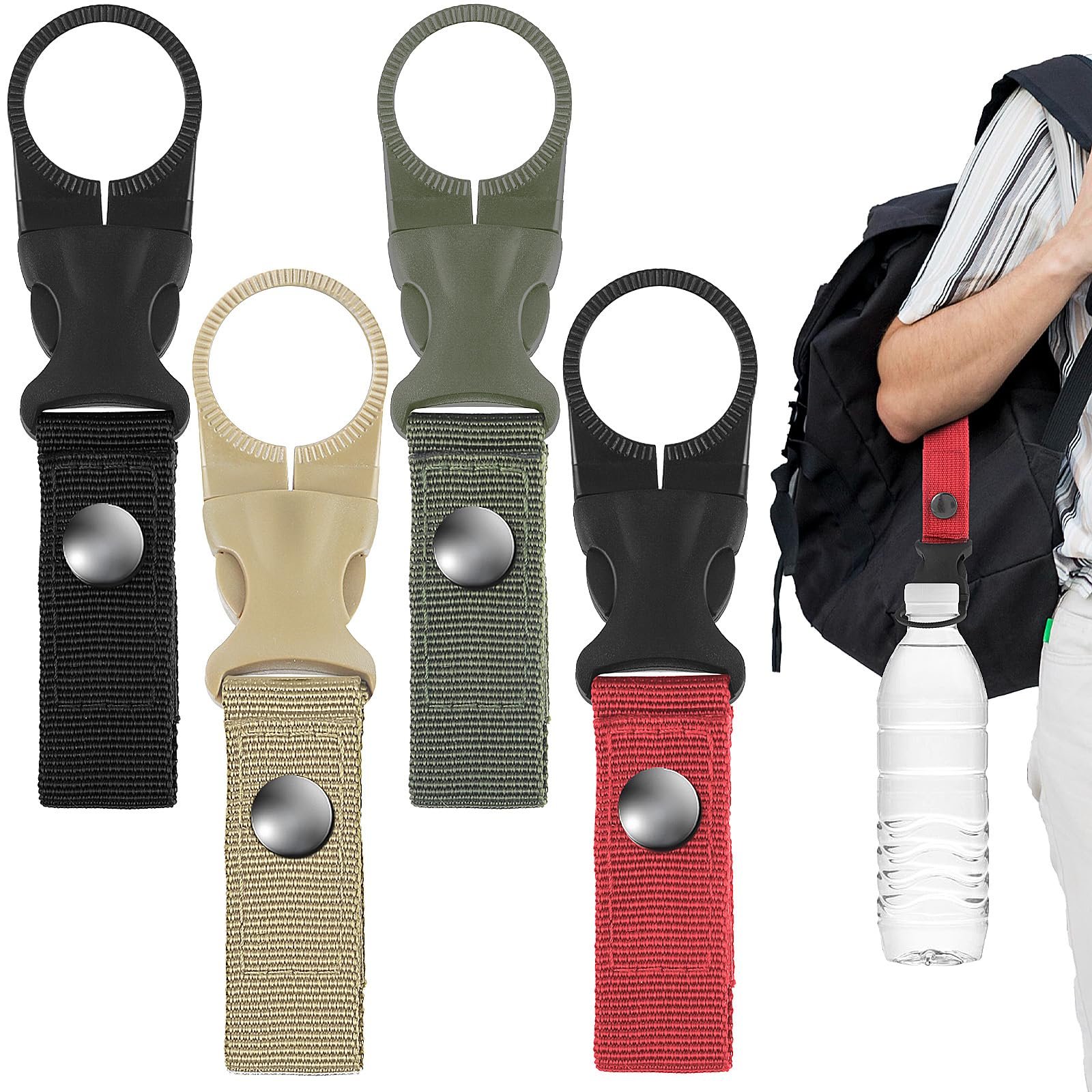🎁TikTok Last Day Sale - 55% OFF🔥Backpack Water Bottle Hook (4 PCS/Set)