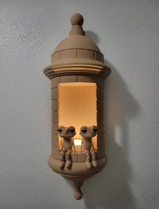 LAST DAY 55% OFF-🔥Puerto Rican Garita Wall Coqui Lamp (Color-Adjustable Lighting with Coqui Sound Control)