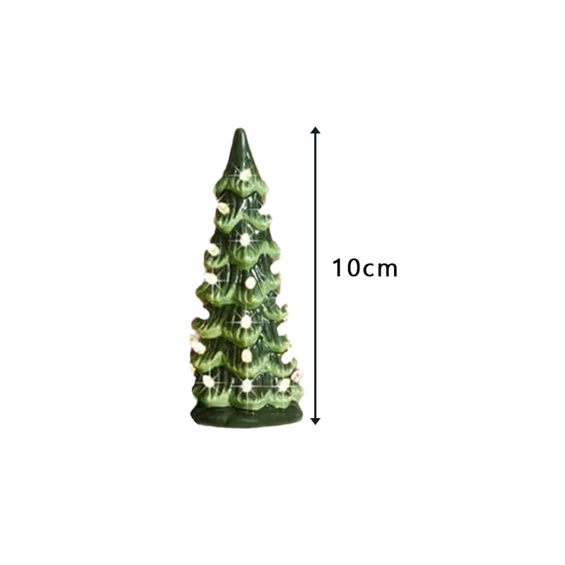 🎁🎄Retro Hand-Painted Tabletop Christmas Trees  (⏰Limited Quantities Available)