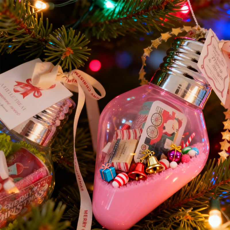 🔥Christmas Hot Sale 70% OFF-Christmas Light Bulb Gift Jar