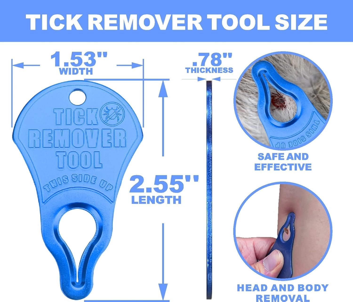 🔥Hot Sales Promotion 49% OFF🕷️Tick Remover Tool, Suitable for Pets, Animals, and Humans