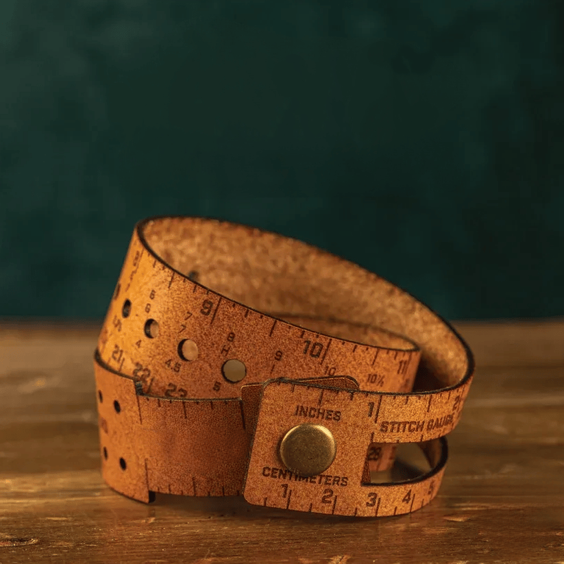 🧰Your All-in-One Crafting Companion🧰7-in-1 Leather Measuring Tool