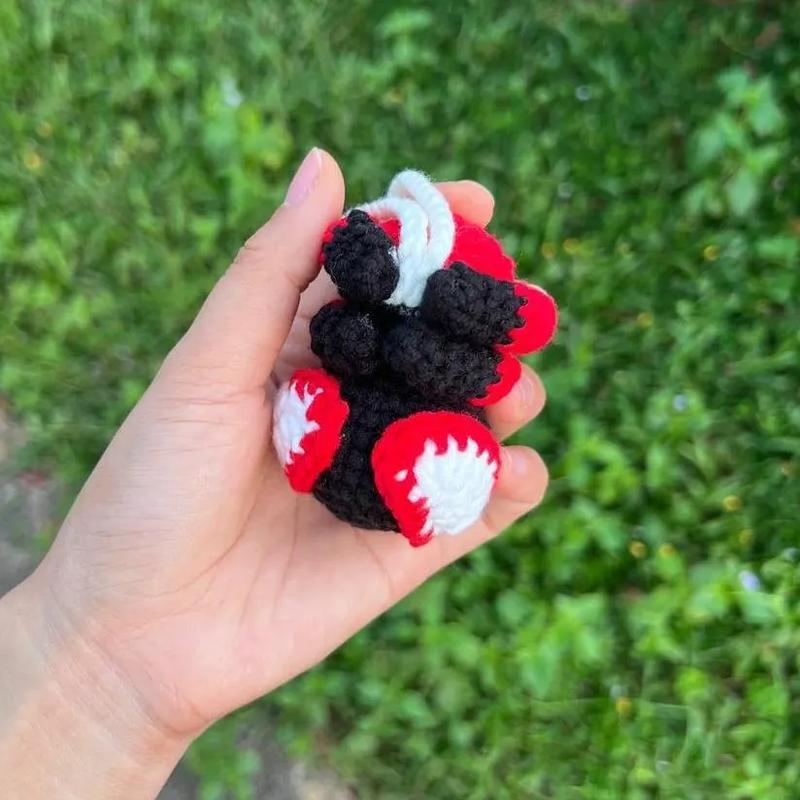 🔥Last Day 50% OFF⏰Handmade Crochet Car Ornament – Amigurumi Air Freshener & Keychain