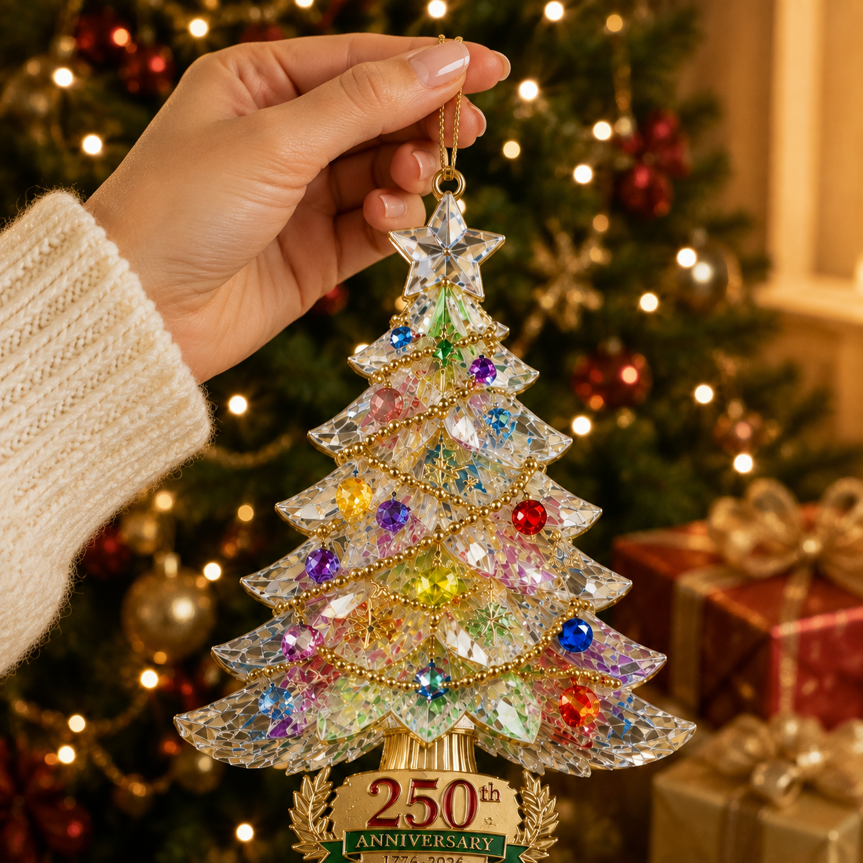 🔥Last 30pcs✨⏰ Limited anniversary edition✨70% OFF!🔥250th Anniversary Crystal Christmas Tree