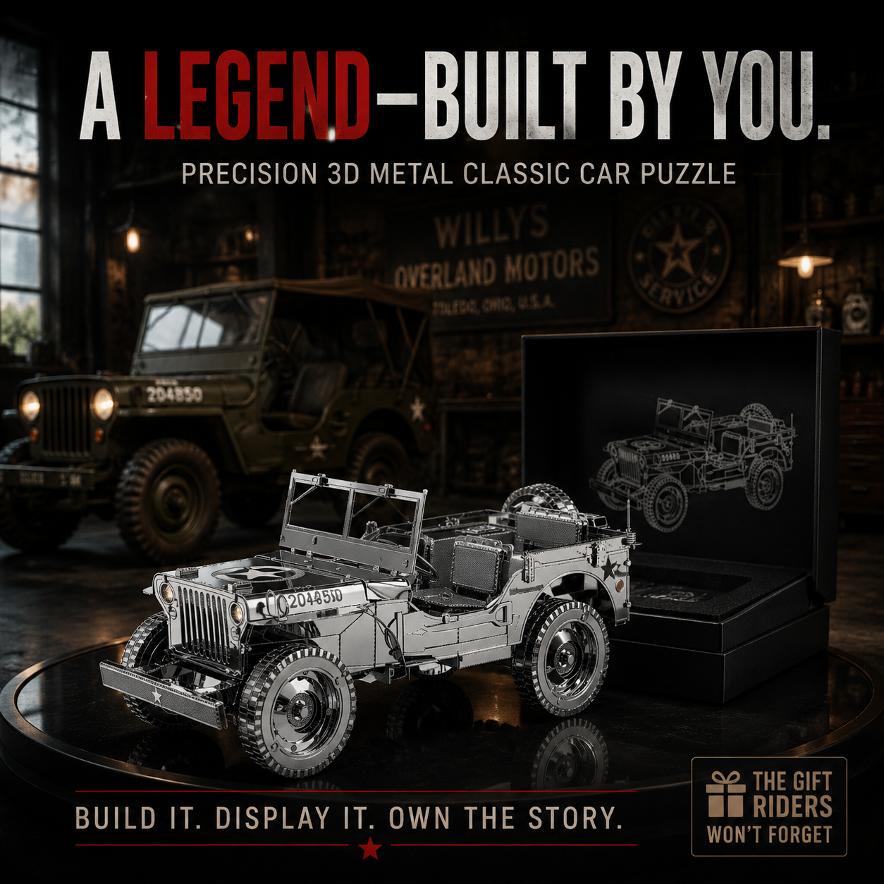 🔥Last Day 70% OFF -🔥Silver Motorcycle 3D Metal Assembly Puzzle