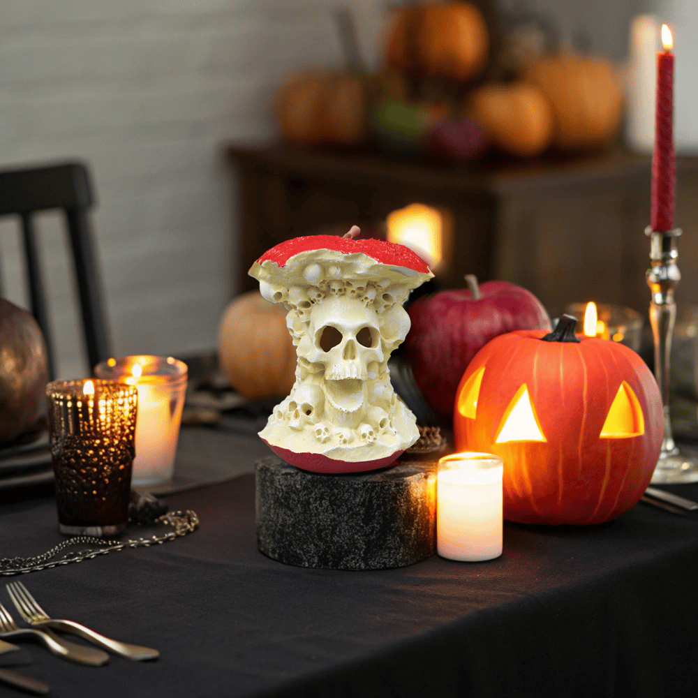 🍎Skull Apple Lamp💀: Light Up The Enchanting Fantasy Light🔥Buy 2 Free Shipping Only Today
