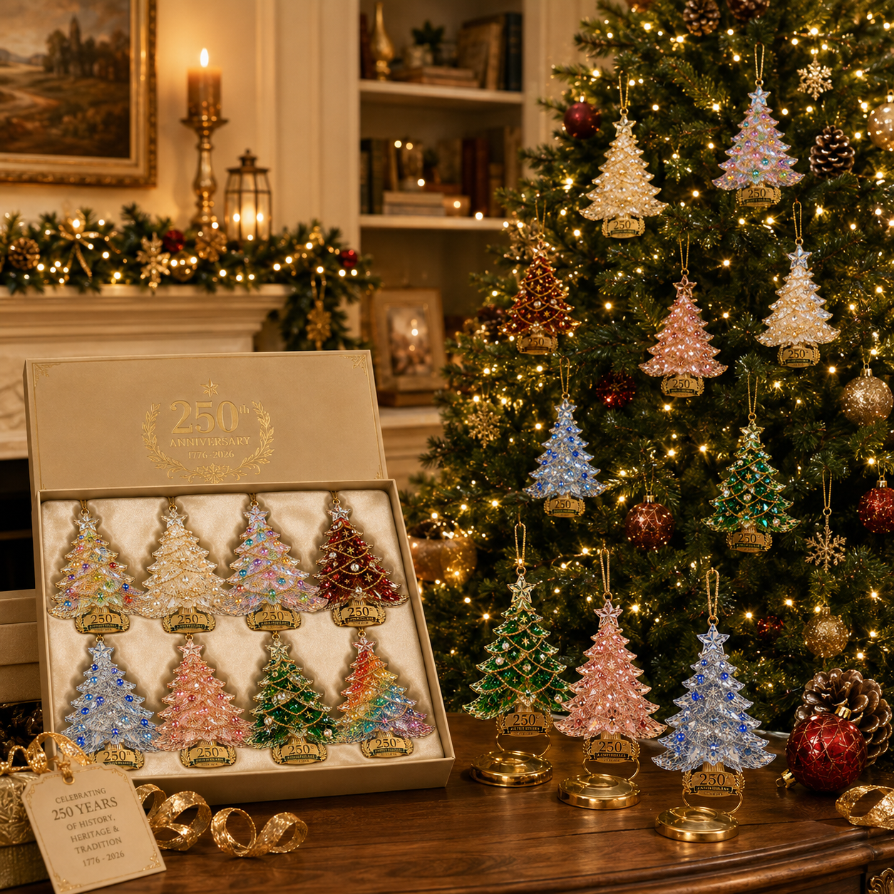 🔥Last 30pcs✨⏰ Limited anniversary edition✨70% OFF!🔥250th Anniversary Crystal Christmas Tree