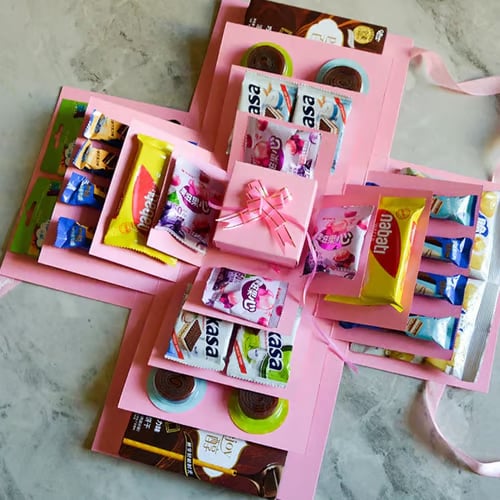 59% OFF!!🎄50K+ SOLD! 🎁✨Surprise Explosion Gift Box Kit(Does not contain sweets)