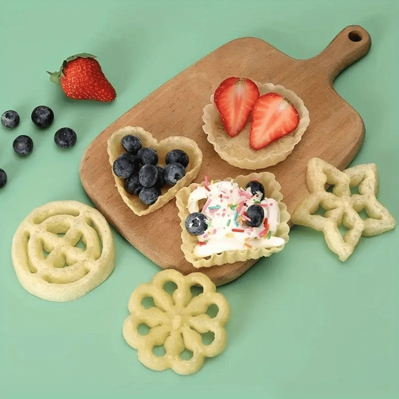 🔥LAST DAY 50% OFF - Nordic-Style Rosettes & Timbale Pastry Mold Set