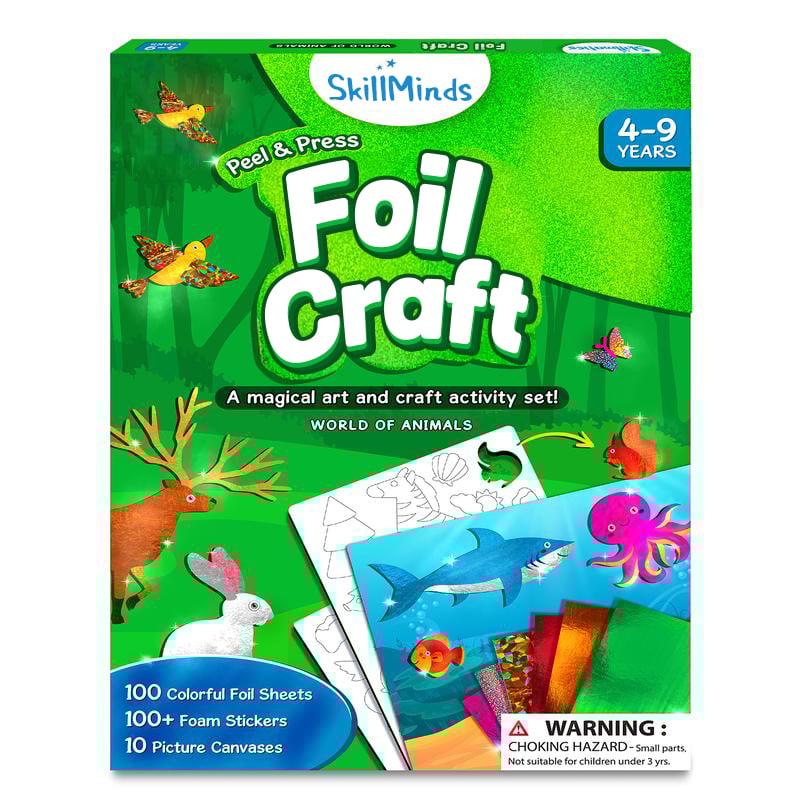 ✨Hot Summer Sales🔥Foil Fun - Art & Craft Activity | No Mess Art Kit