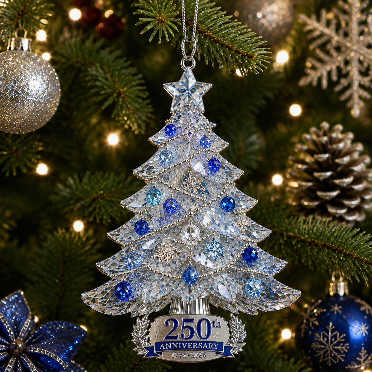 🔥Last 30pcs✨⏰ Limited anniversary edition✨70% OFF!🔥250th Anniversary Crystal Christmas Tree