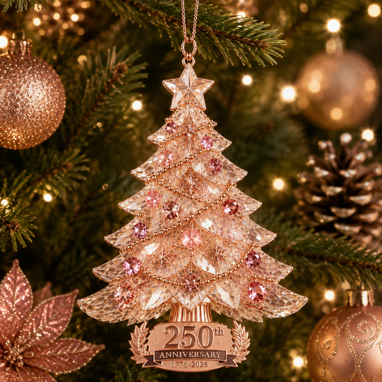 🔥Last 30pcs✨⏰ Limited anniversary edition✨70% OFF!🔥250th Anniversary Crystal Christmas Tree