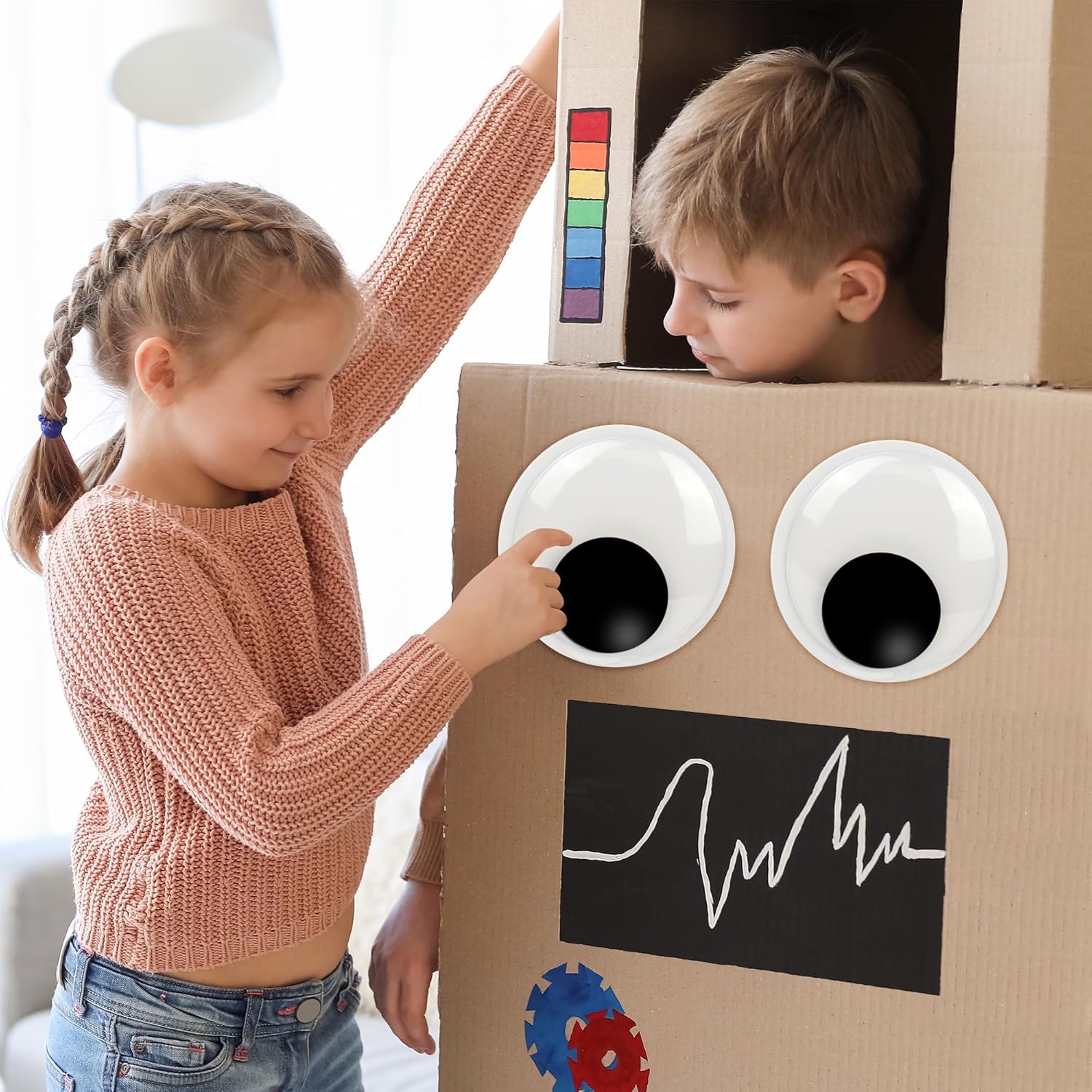 🔥LAST DAY 49% OFF🔥7 Inch Giant Googly Eyes Self Adhesive