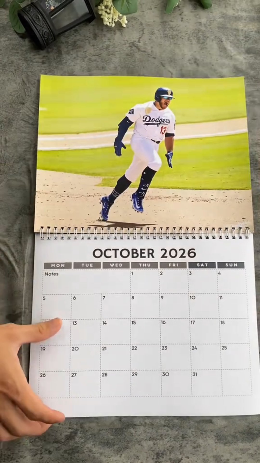 🔥LAST DAY 70% OFF-Dodgers Fans! 2026 Championship Calendar