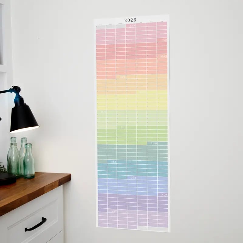 🎄Flash Sale 50% OFF 🔥🗓️ 2026 Wall Calendar – Cozy Pecan Print Design