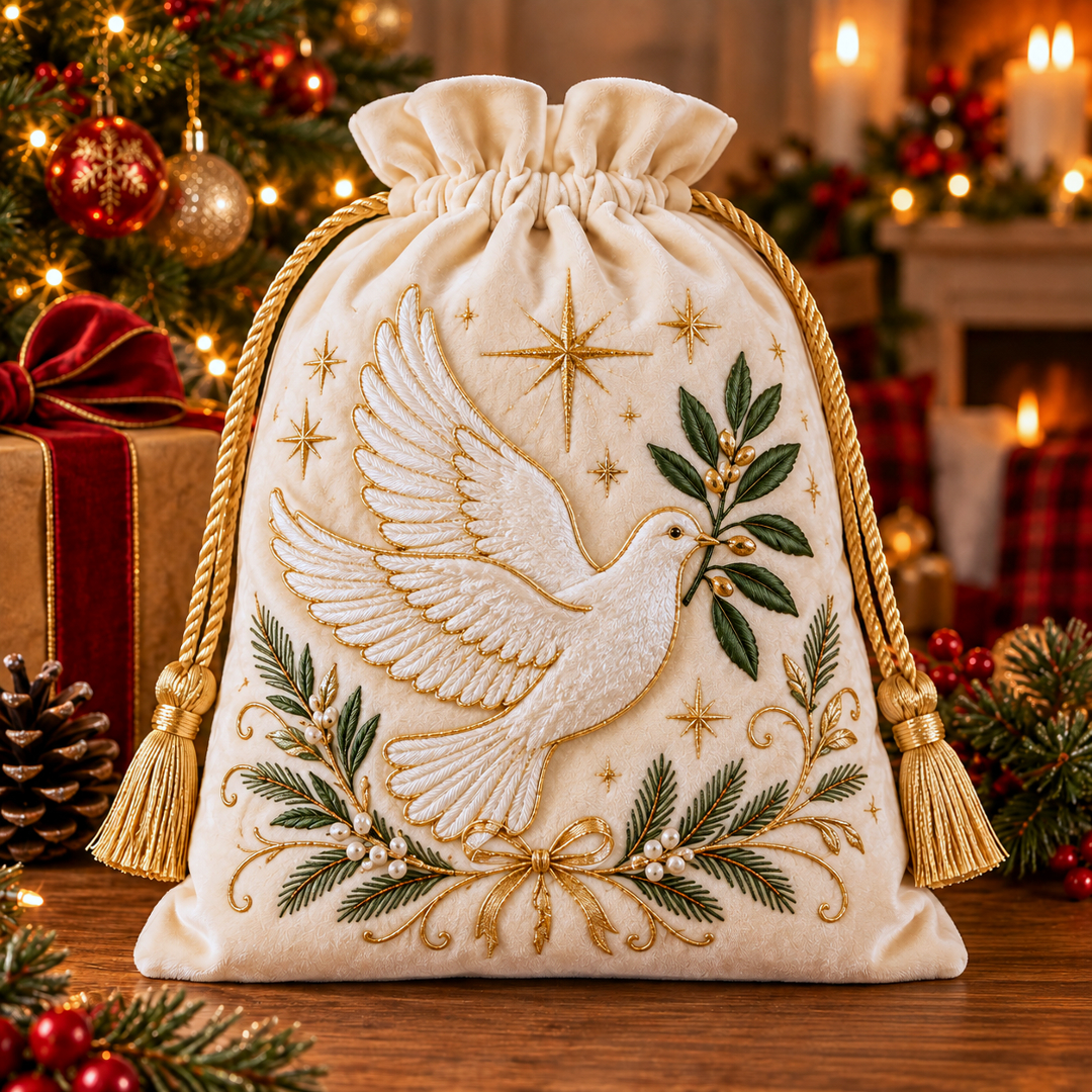 🔥Last 40pcs🎉-🎁 Premium Soft Velvet Christmas Gift Sack🎄