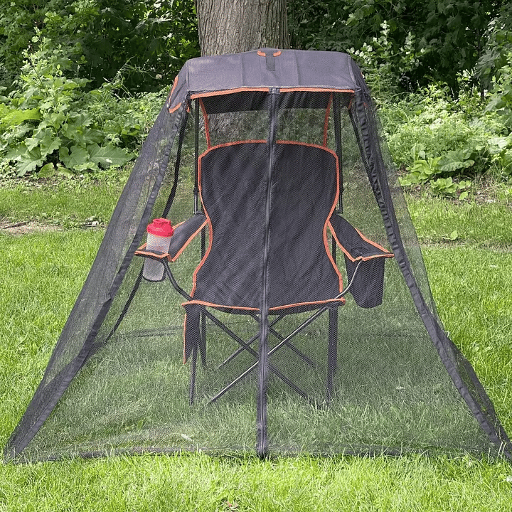 🔥2025 New Original Canopy Chair Mosquito Net (🛡️100% Fire-Resistant Bug Netting)