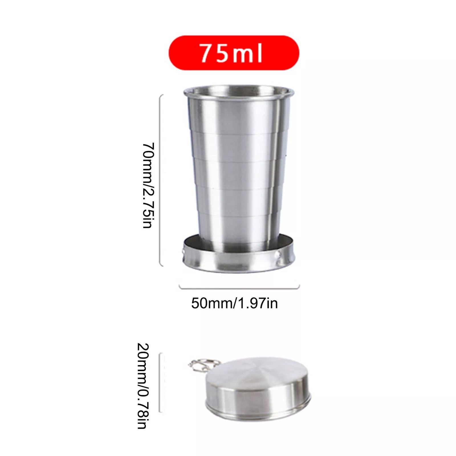 BUY 3 GET 10% OFF & FREE SHIPPING🎁Travel Folding Cup