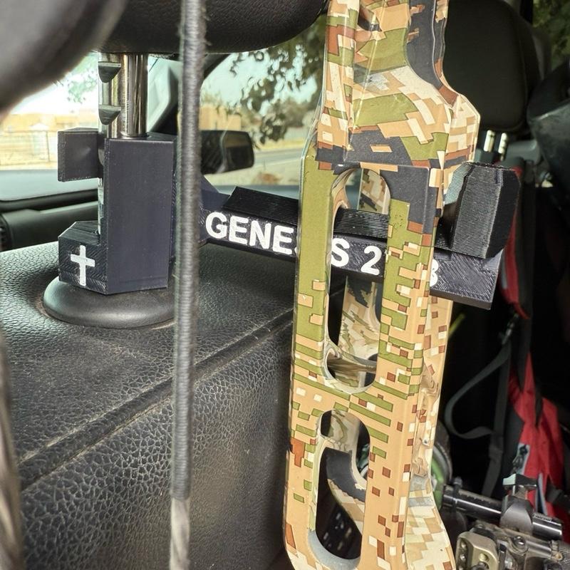 🔥Twist-On 2.0 Bow Buddy – Nearly Universal Bow Hanger for Trucks