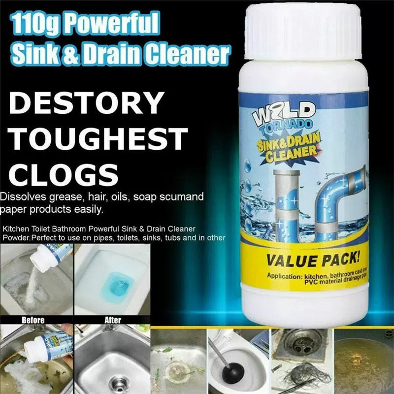 🔥Christmas Hot Sale 70% OFF-🎄Power Foam Drain Cleaner – Unclog, Deodorize &amp; Restore Flow Instantly!